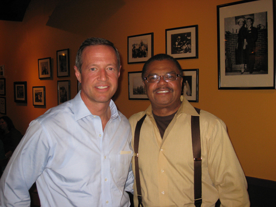 With Governor Martin O'Malley