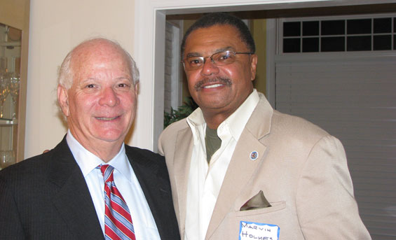 With Senator Ben Cardin