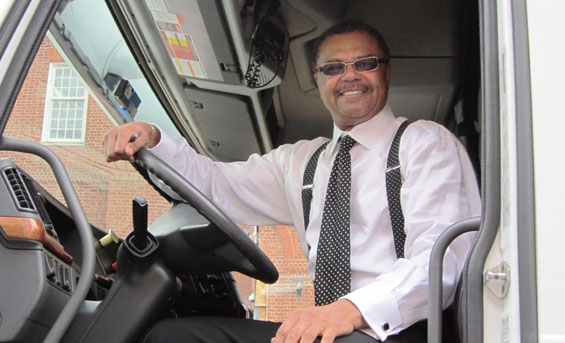 MD Motor Truck Assoc. gives tour and demonstration of the new generation long-haul trucks